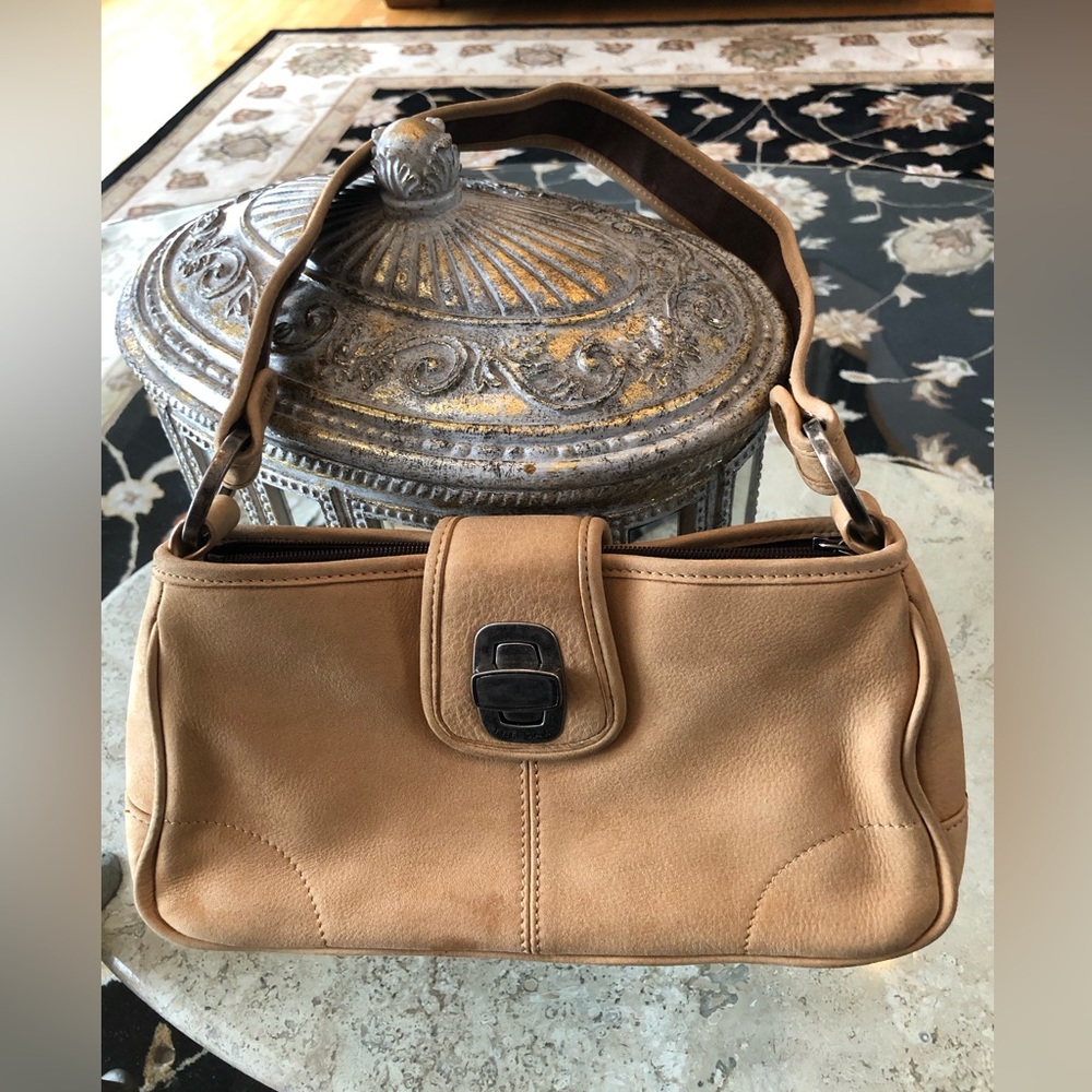 The Sak, Soft Suede Leather, Baguette Bag, GUC